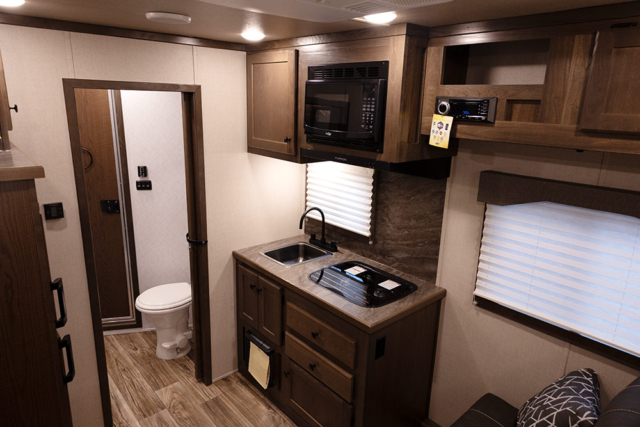 Living Quarters in C8X9DR Charger Edition Horse Trailer | Lakota Trailers