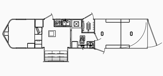 COL8X11RK Floor Plan