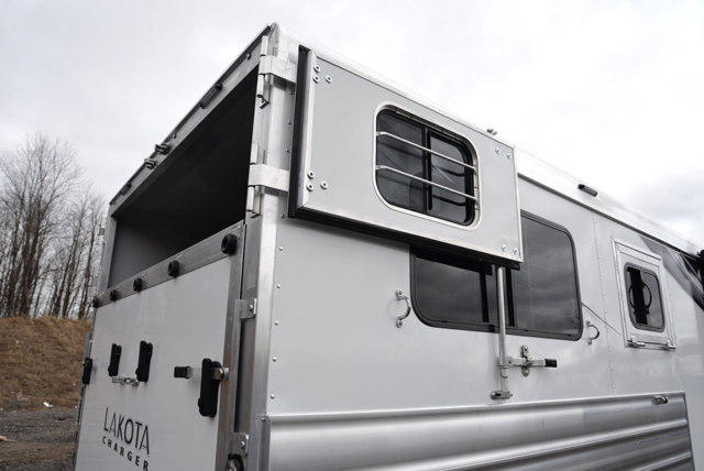 Horse Area in C82+19SR Charger Edition Horse Trailer | Lakota Trailers