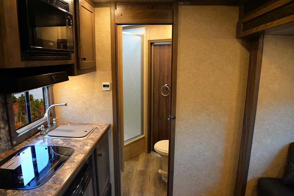 Living Quarters in CX9ST Charger Edition Horse Trailer | Lakota Trailers