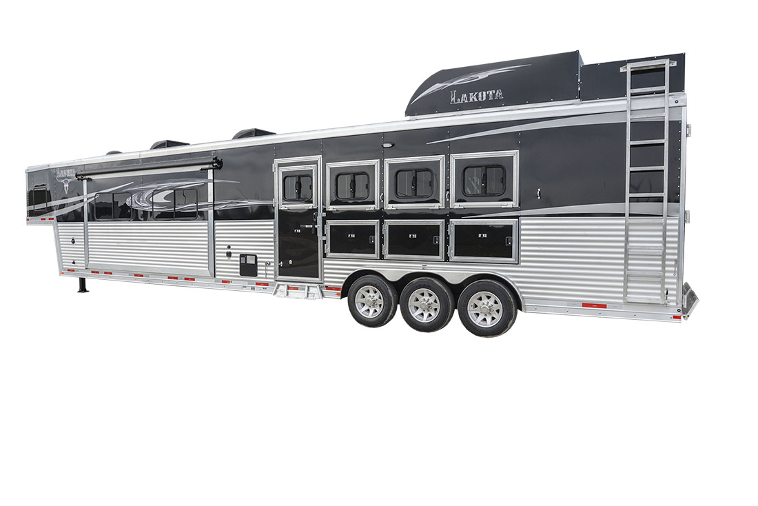 America's 1 Sold Living Quarters Horse Trailer Lakota Horse Trailers