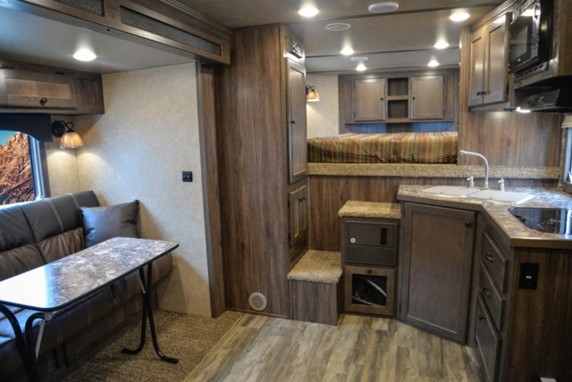Living Quarters in C8X11 Charger Edition Horse Trailer | Lakota Trailers