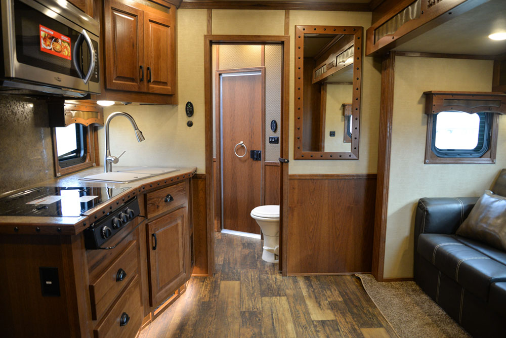 America's 1 Sold Living Quarters Horse Trailer Lakota