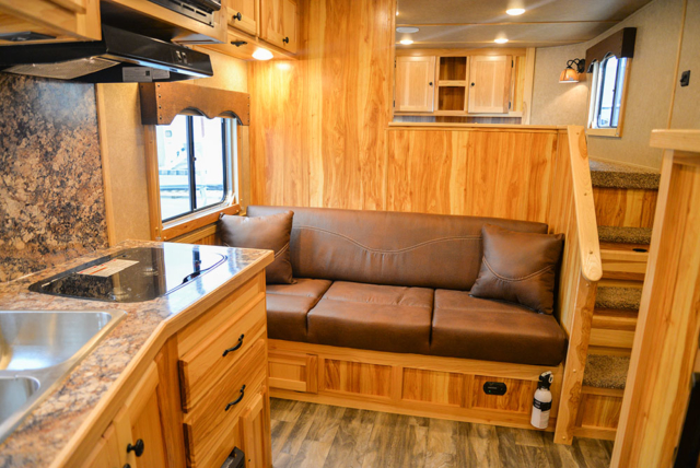 America's 1 Sold Living Quarters Horse Trailer Lakota